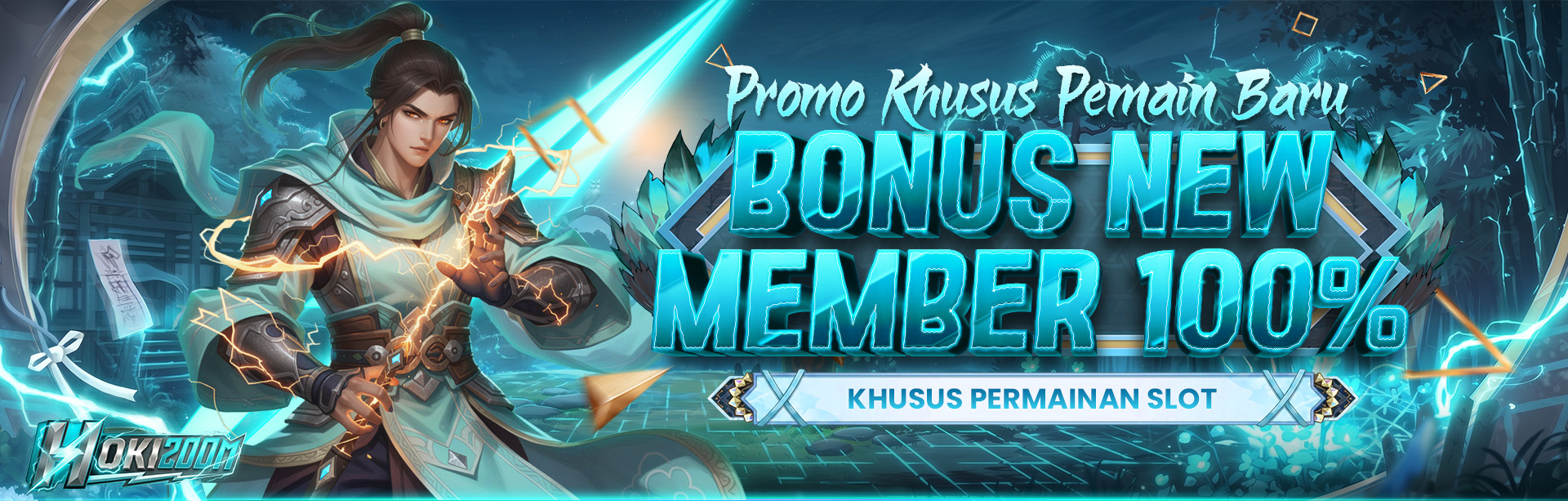 BONUS NEW MEMBER 100% (SLOT)