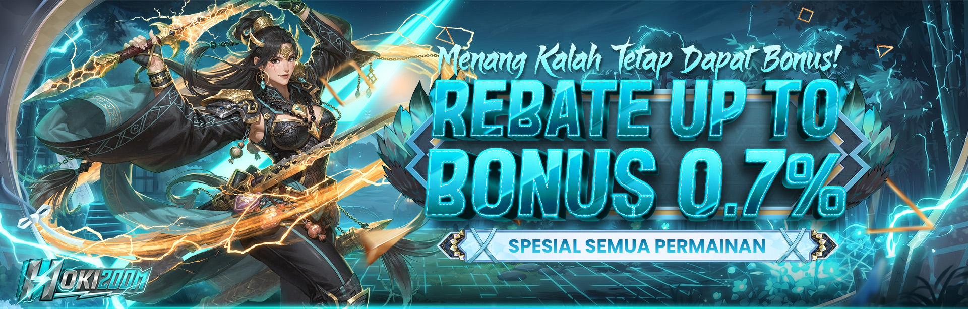 BONUS TURNOVER 0.7% (ALL GAMES)